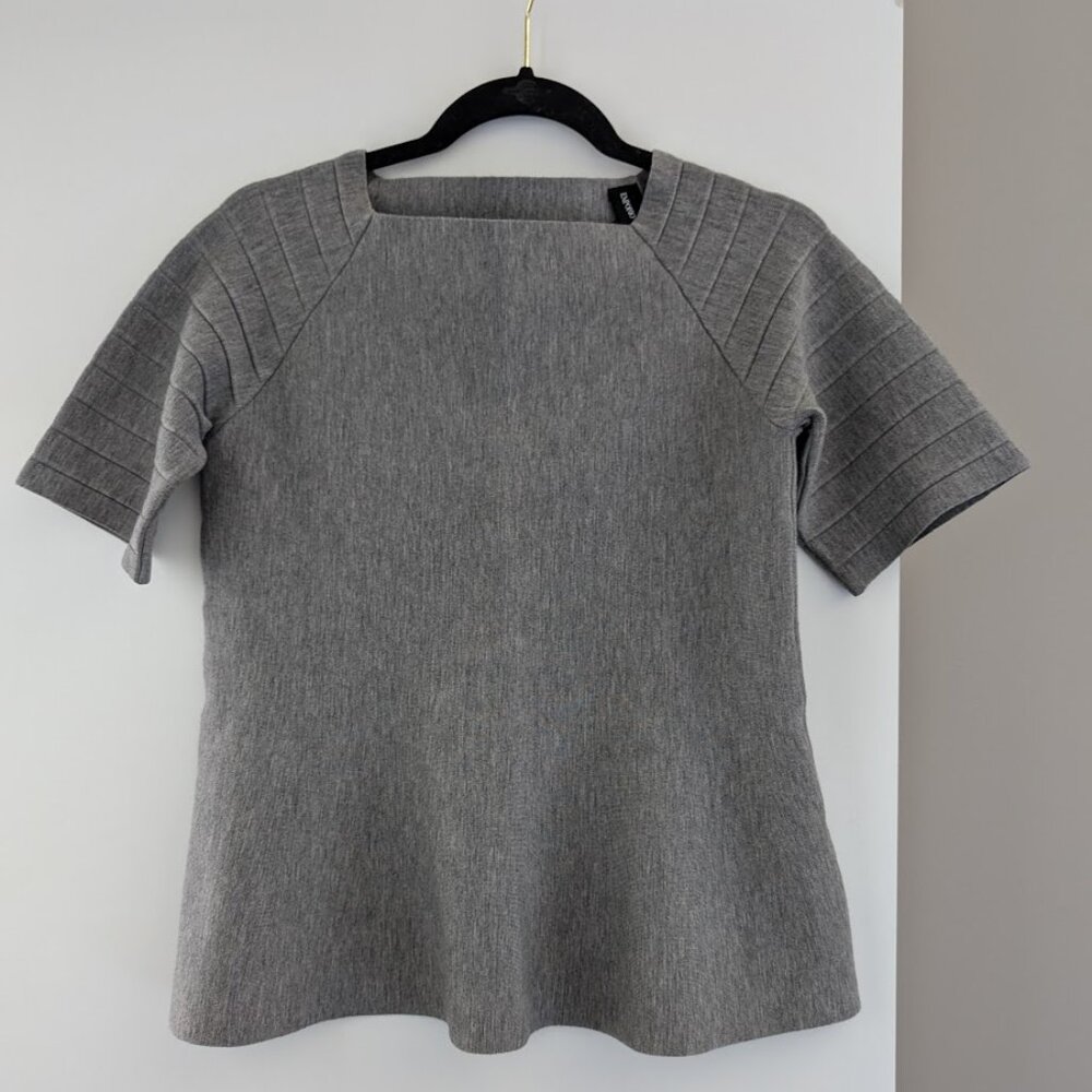Emporio Armani Peplum Sweater